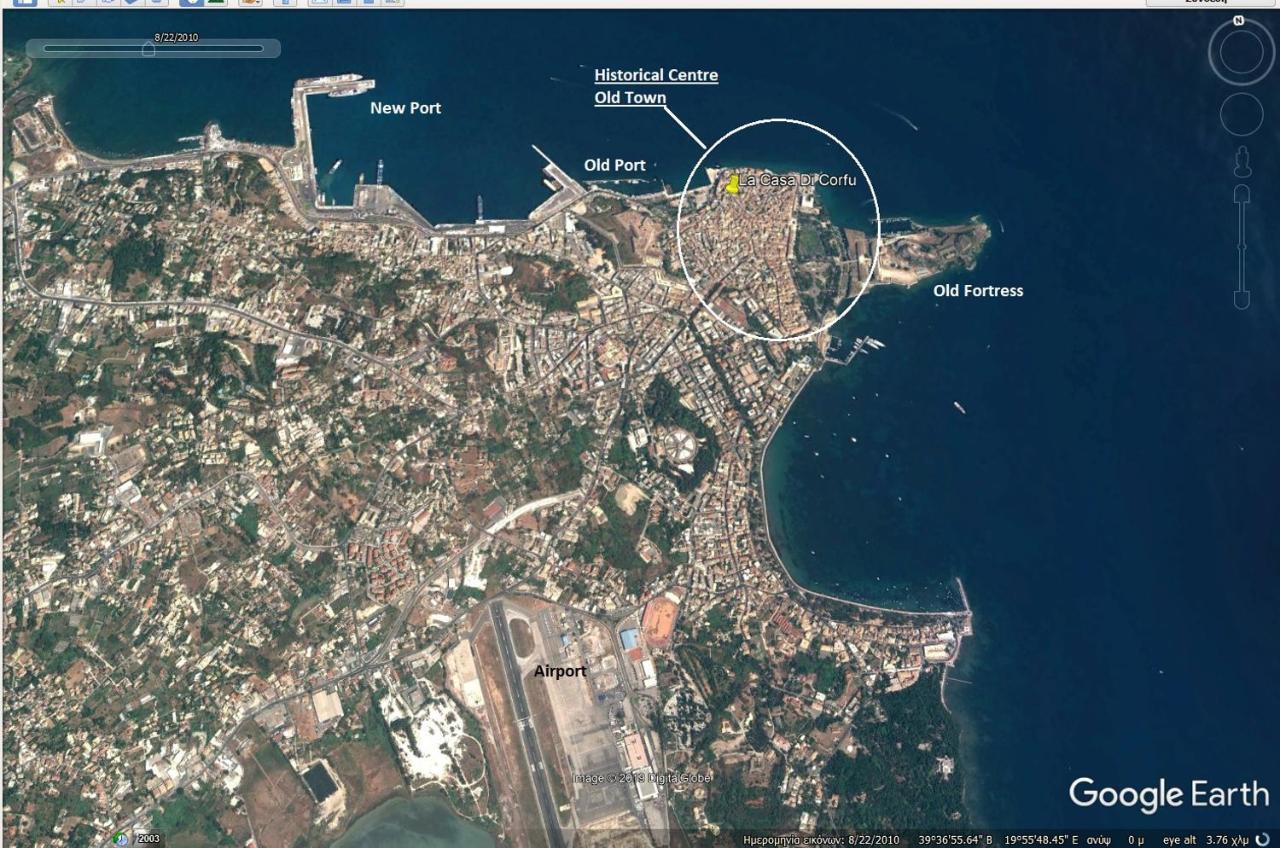 شقة La Casa Di Corfu Corfu  المظهر الخارجي الصورة